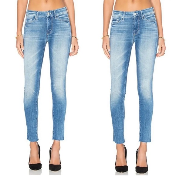 MOTHER The Looker Ankle Fray in Birds of Paradise - Picture 12 of 12